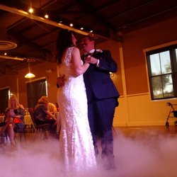 Free Will Productions Mobile DJ Entertainment - Dancing in the clouds for the first dance.