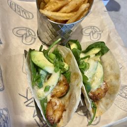 Hot Honey Shrimp Taco