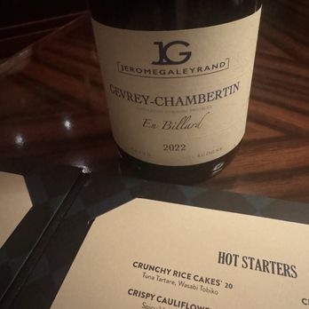 Catch - The Gevrey Chambertin Burgundy - Sushi Bars Near Me - Scottsdale, Arizona