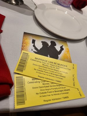 Marriage Can Be Murder Dinner Show in Las Vegas by null