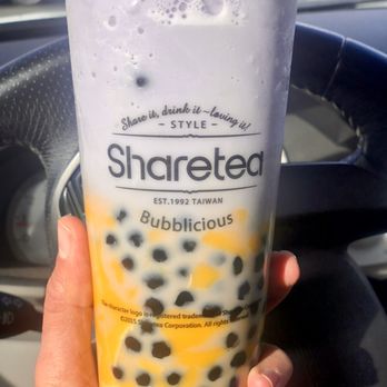 Sharetea - Taro blended milk tea with pearl and pudding - Bubble Tea Near Me - Albuquerque, New Mexico Sharetea - Taro blended milk tea with pearl and pudding - Bubble Tea Near Me - Albuquerque, New Mexico