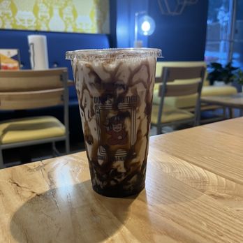 Little Bee Bun Mee Company - Brown Sugar Milk Tea with coffee boba - Vietnamese Near Me - Cayce, South Carolina Little Bee Bun Mee Company - Brown Sugar Milk Tea with coffee boba - Vietnamese Near Me - Cayce, South Carolina