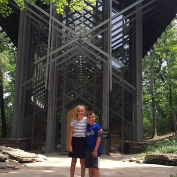 Thorncrown Chapel - My two beauties and one signature architectural wonder. - Landmarks & Historical Buildings Near Me - Eureka Springs, Arkansas Thorncrown Chapel - My two beauties and one signature architectural wonder. - Landmarks & Historical Buildings Near Me - Eureka Springs, Arkansas