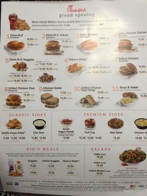 Menu photo 7 Chick-fil-A Vallejo, CA Menu photo 7 Chick-fil-A Vallejo, CA