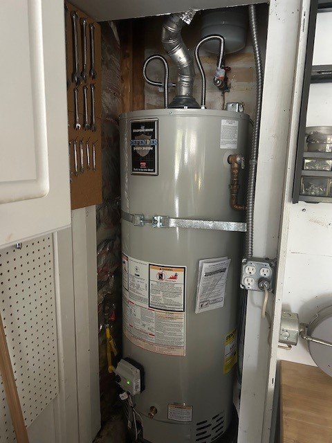 Slide of Riser Plumbing and Drain