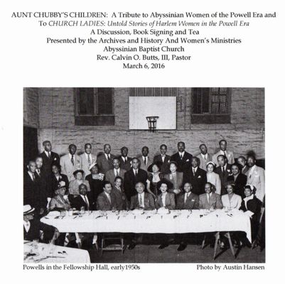 The Abyssinian Baptist Church by null