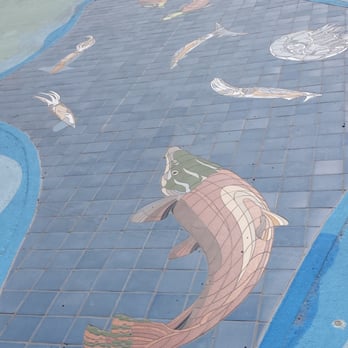 Point Ruston Waterwalk - Ground art - Playgrounds Near Me - Tacoma, Washington