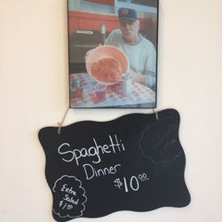 Sons of Italy Hall - What's being served today and price