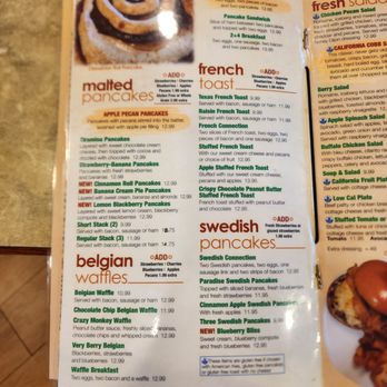 Double Yolk Pancake House Restaurant - Menu - Breakfast & Brunch Near Me - Aurora, Illinois