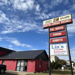 Lin’s Bodywork - Sign