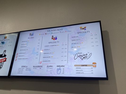 Menu photo 8 Sol Boba Lakewood, WA Menu photo 8 Sol Boba Lakewood, WA