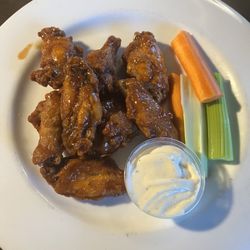 Corner Bar & Grill - Hot and honey wings were a little stale