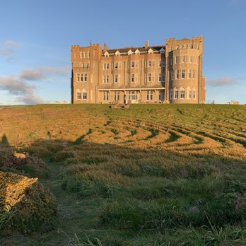 Camelot Castle - Camelot Castle Hotel and it's beautiful labyrinth - Hotels & Travel Near Me