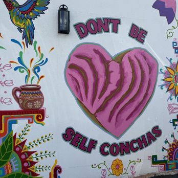 La Concheria Cafe - Exterior mural - Coffee & Tea Near Me - McAllen, Texas