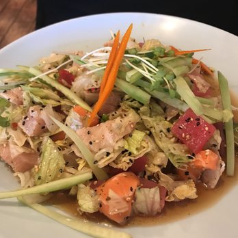 Oki Doki Sushi - Sashimi salad - Sushi Bars Near Me - Hermosa Beach, California Oki Doki Sushi - Sashimi salad - Sushi Bars Near Me - Hermosa Beach, California