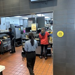 McDonald's - Floor needs to stay clean