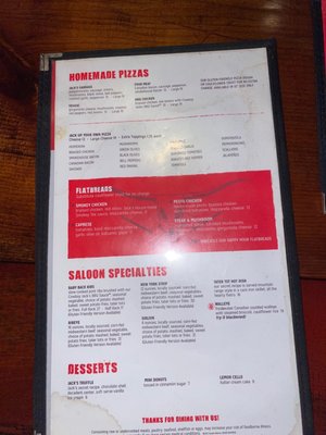 Menu photo 4 Cowboy Jack's Bloomington, MN