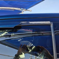 Scotty's Car Wash - Wind blocker