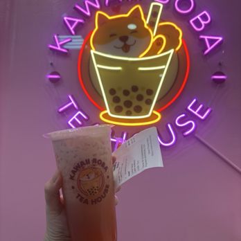 Kawaii Boba Teahouse - Strawberry Fruit Tea - Bubble Tea Near Me - Fullerton, California Kawaii Boba Teahouse - Strawberry Fruit Tea - Bubble Tea Near Me - Fullerton, California