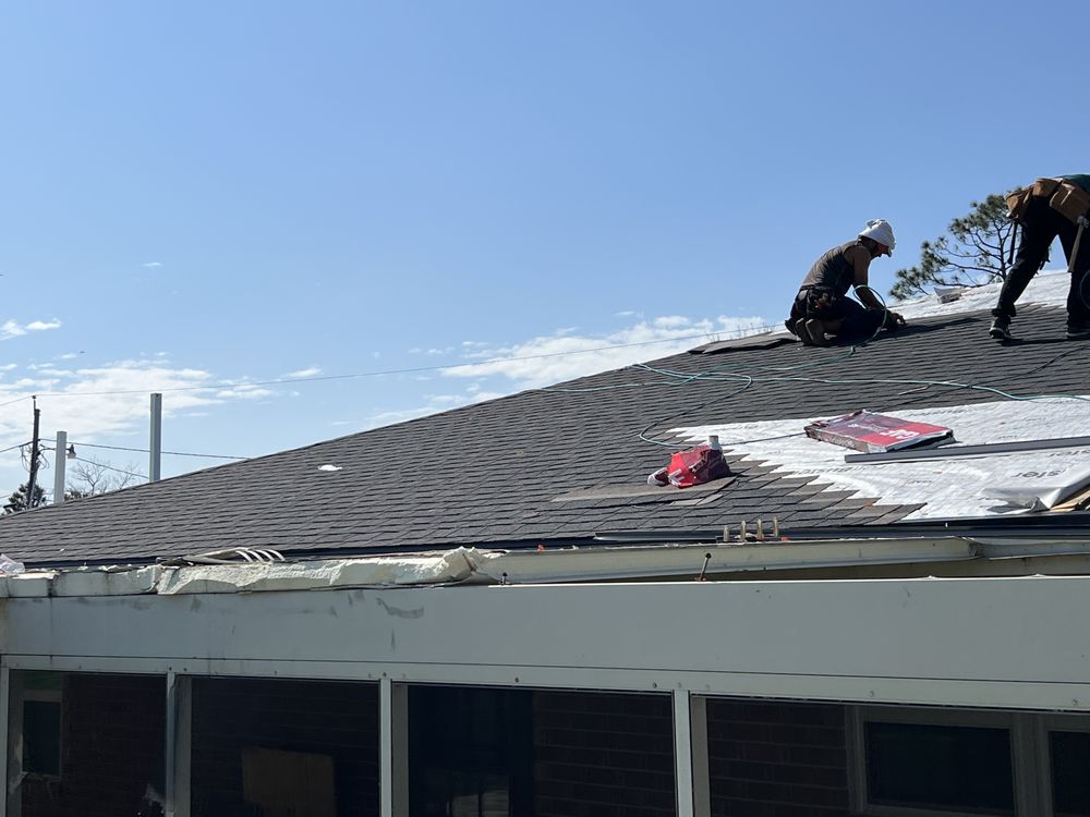 Slide of No Limit Roofing