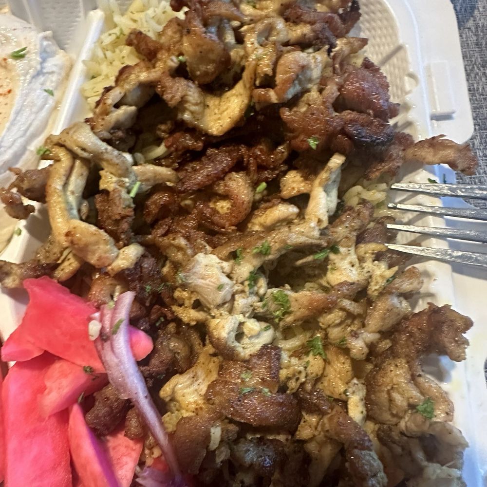 Taboon Mediterranean - CHICKEN SHAWARMA - Mediterranean Near Me - Long Beach, California