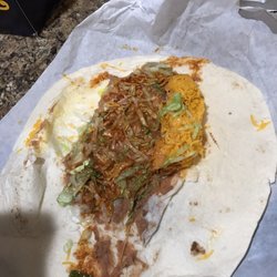 Taco Casa - This is half the beans & cheese as any other casa.   I love casa and this one is a joke.