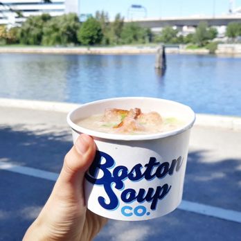 Boston Soup Company - Hearty clam chowder in 12oz cup - Diners Near Me - Boston, Massachusetts Boston Soup Company - Hearty clam chowder in 12oz cup - Diners Near Me - Boston, Massachusetts