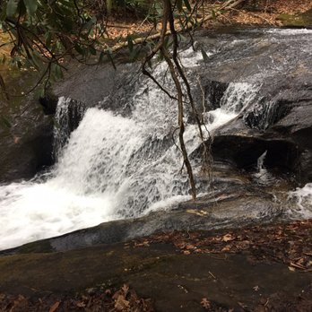 Hemlock Falls Trail - Cascade close up - Hiking Near Me - Clarkesville, Georgia