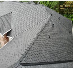 The new roof.