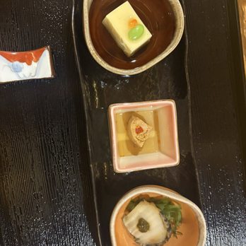 Omakase Shoji - Egg tofu, monkfish, awabi - Japanese Near Me - Chicago, Illinois