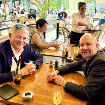 Spiller Law - Lindsay Spiller of Spiller Law with Devin Carter, Film sales agent at Cannes - Business Law Near Me - San Francisco, California Spiller Law - Lindsay Spiller of Spiller Law with Devin Carter, Film sales agent at Cannes - Business Law Near Me - San Francisco, California