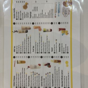 Happy Lemon - menu - Bubble Tea Near Me - Orlando, Florida Happy Lemon - menu - Bubble Tea Near Me - Orlando, Florida