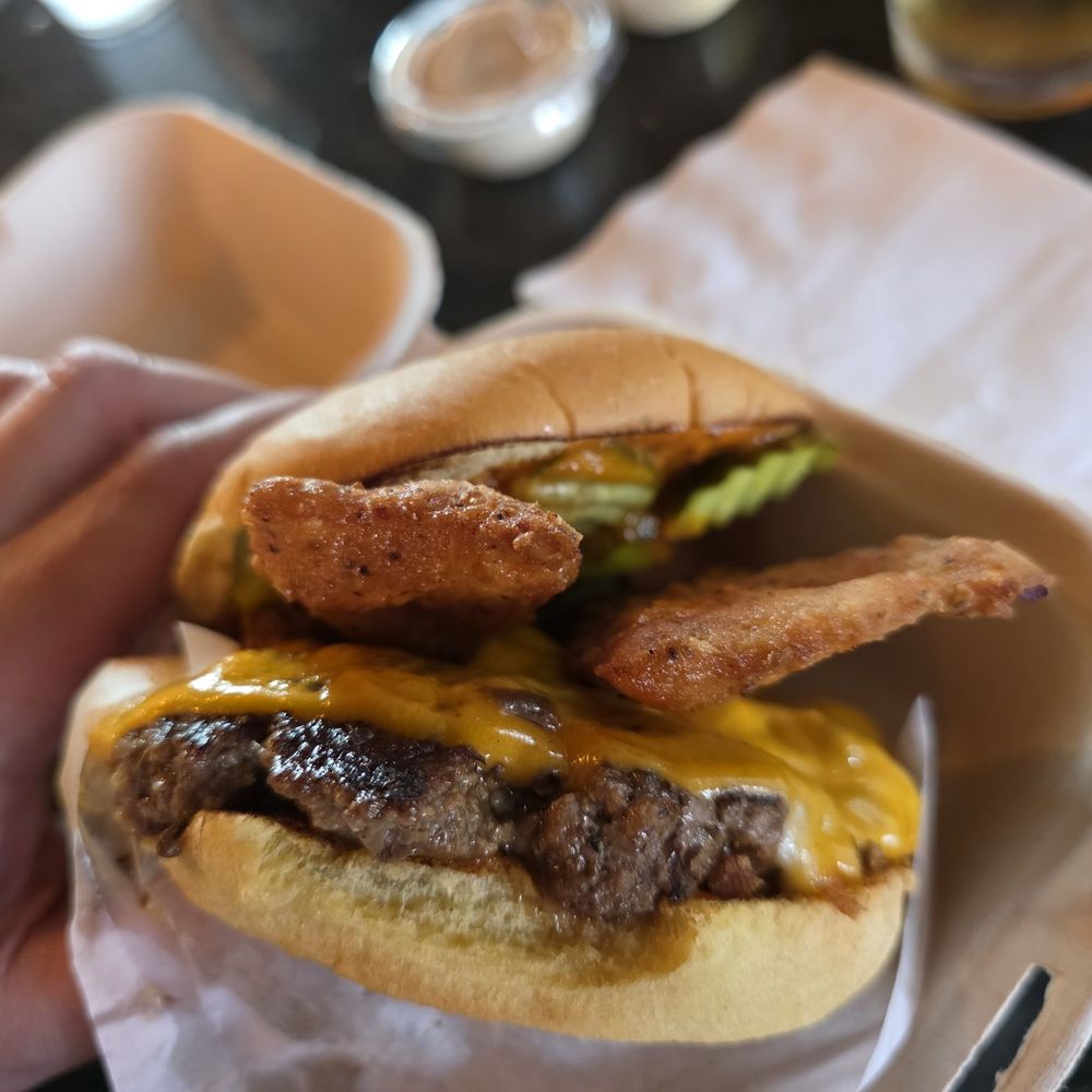 The Natty with chicken fried bacon The Natty with chicken fried bacon