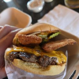 The Natty with chicken fried bacon The Natty with chicken fried bacon