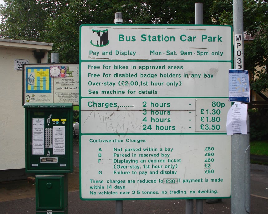 BUS STATION CAR PARK Updated June 2024 Monmouth Road, Abergavenny