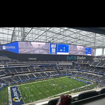SoFi Stadium - Sofi stadium from suite - Stadiums & Arenas Near Me - Inglewood, California