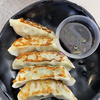 Raku Ramen - Gyoza 5 pcs - Ramen Near Me - San Luis Obispo, California Raku Ramen - Gyoza 5 pcs - Ramen Near Me - San Luis Obispo, California