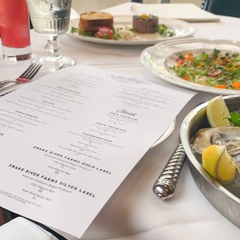 The Continental - Steak tartare, Yellowtail carpaccio and oysters. - Steakhouses Near Me - Naples, Florida The Continental - Steak tartare, Yellowtail carpaccio and oysters. - Steakhouses Near Me - Naples, Florida