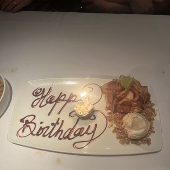 The Chop House - Birthday! With apple pie - Steakhouses Near Me - Ann Arbor, Michigan The Chop House - Birthday! With apple pie - Steakhouses Near Me - Ann Arbor, Michigan