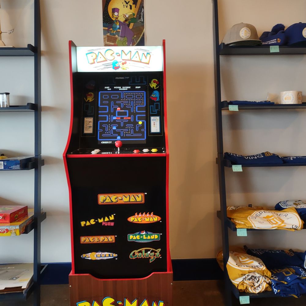Merch & Pac-Man game Merch & Pac-Man game