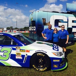 Redpeg Marketing - NASCAR in Homestead on the Geico bus!