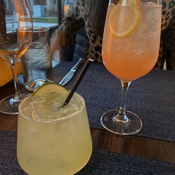 Eighty Ocean Kitchen and Bar - Georgia Heat (left) and Noble Sunset (right) - American Near Me - Jekyll Island, Georgia