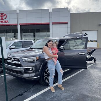 Eastern Shore Toyota - My wife and daughter in front of our new car! - Car Dealers Near Me - Daphne, Alabama Eastern Shore Toyota - My wife and daughter in front of our new car! - Car Dealers Near Me - Daphne, Alabama