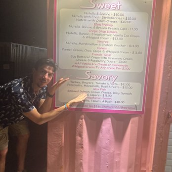 Crepe Shop - Menu - Bakeries Near Me - Asbury Park, New Jersey