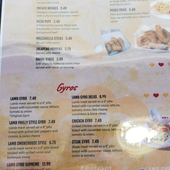 Gyro Place - Menu - Mexican Near Me - Clear Lake, Iowa