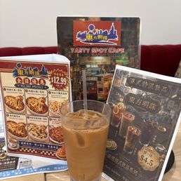 凍奶茶少甜。