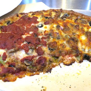 Pizza Twist - I added more of  the marsala sauce on top, it made it even better! - Pizza Near Me - Reno, Nevada