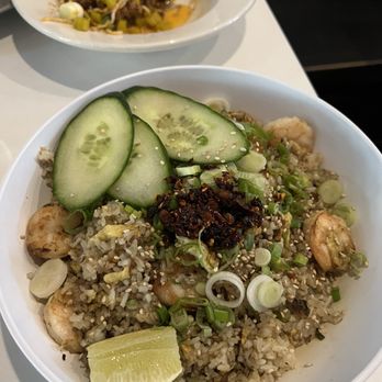 Maketto - Drunken shrimp rice ; spicy cauliflower - Cafes Near Me - Washington, DC, District of Columbia