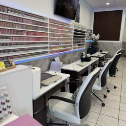nails and clean space