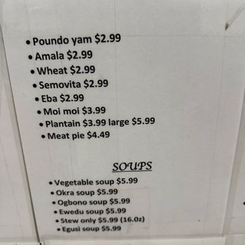 Southside African Restaurant - Menu - African Near Me - Chicago, Illinois Southside African Restaurant - Menu - African Near Me - Chicago, Illinois